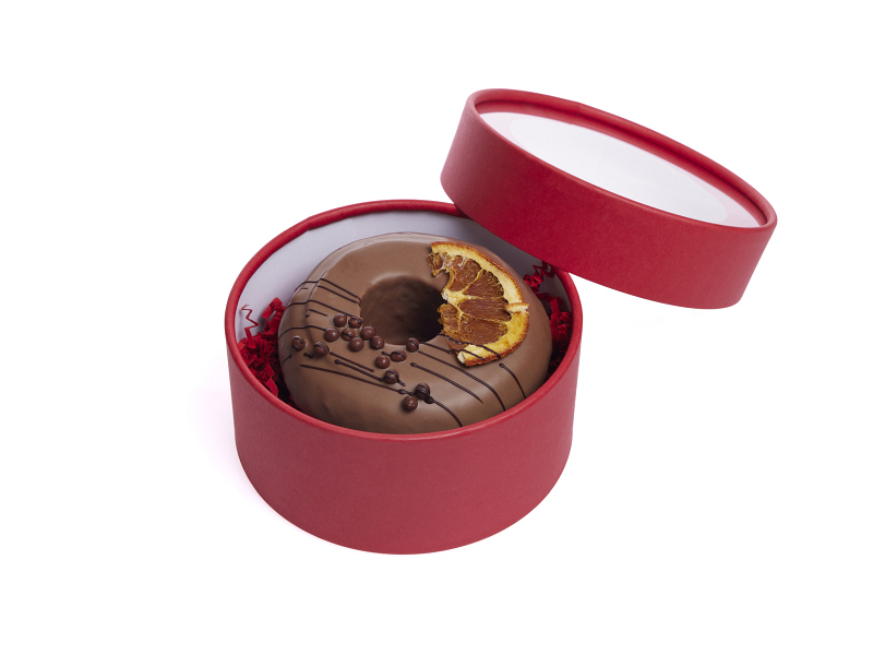 Baumkuchen in Präsentdose Baumkuchen in Präsentdose